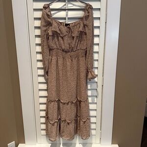 VICI Floral Bohemian Maxi Dress